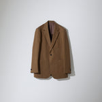 CJK-1 / Single Breasted Jacket - LC Twill - BROWN