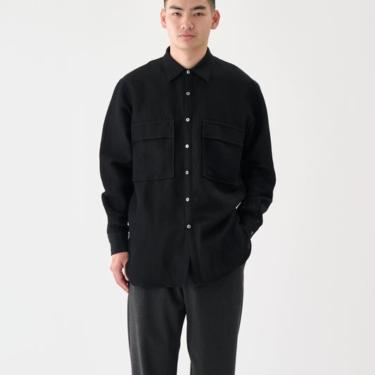 CSH-4 / WL Tumbler / Black / ダブルポケット シャツ