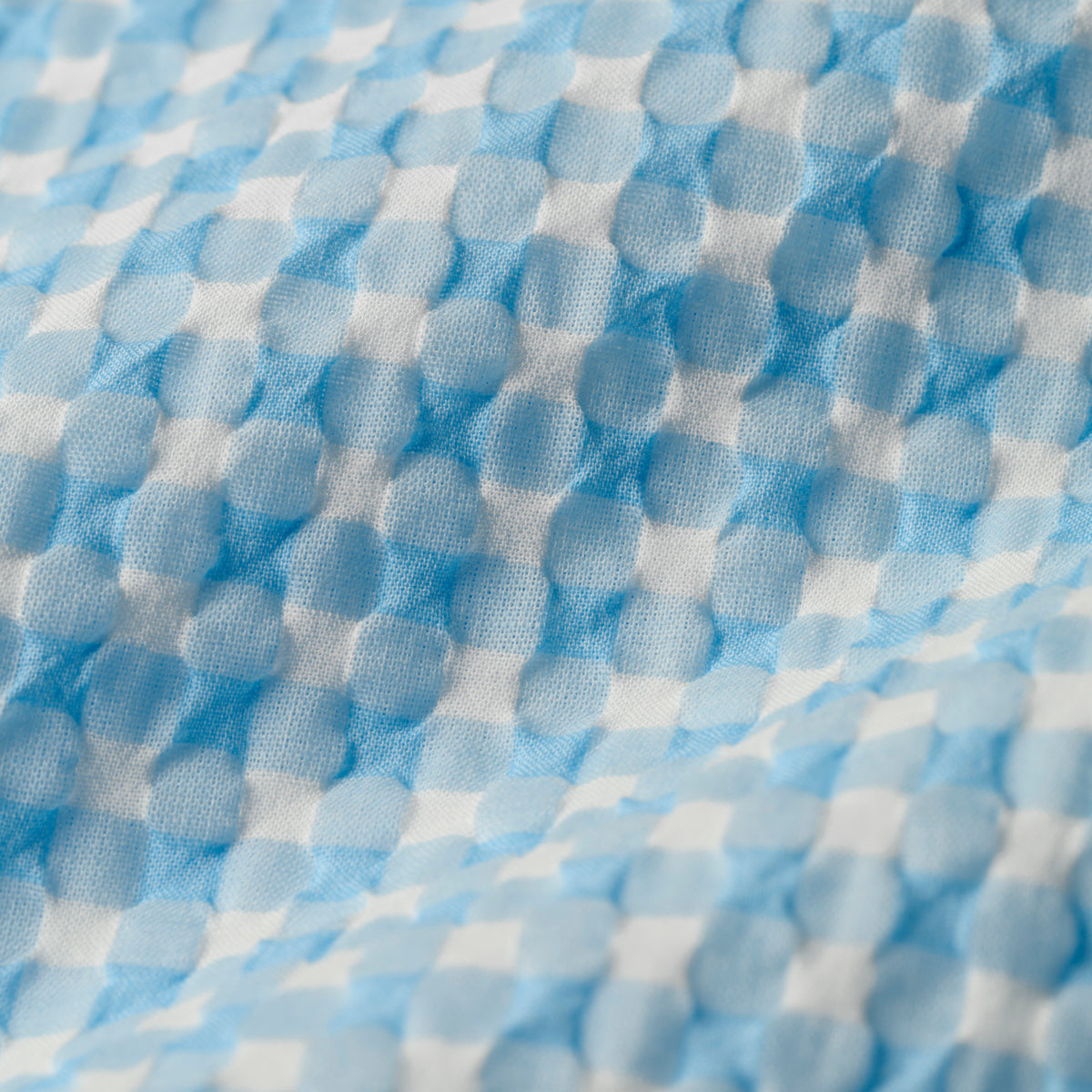 CSH-28 / Kyoto Ripple / Lt.Blue x White / 半袖オープンカラーシャツ