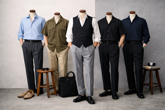 整う大人は、シャツとパンツでできている。