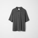 2/72 Wooljersey Poloshirt / Grey