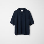 2/72 Wooljersey Poloshirt / Navy