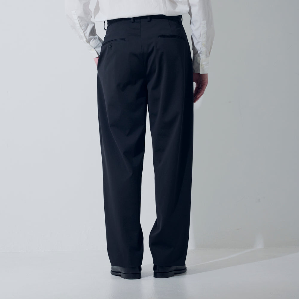 CPT-17 - Stretch Jersey - NAVY / ボックスプリーツ パンツ – :colon 