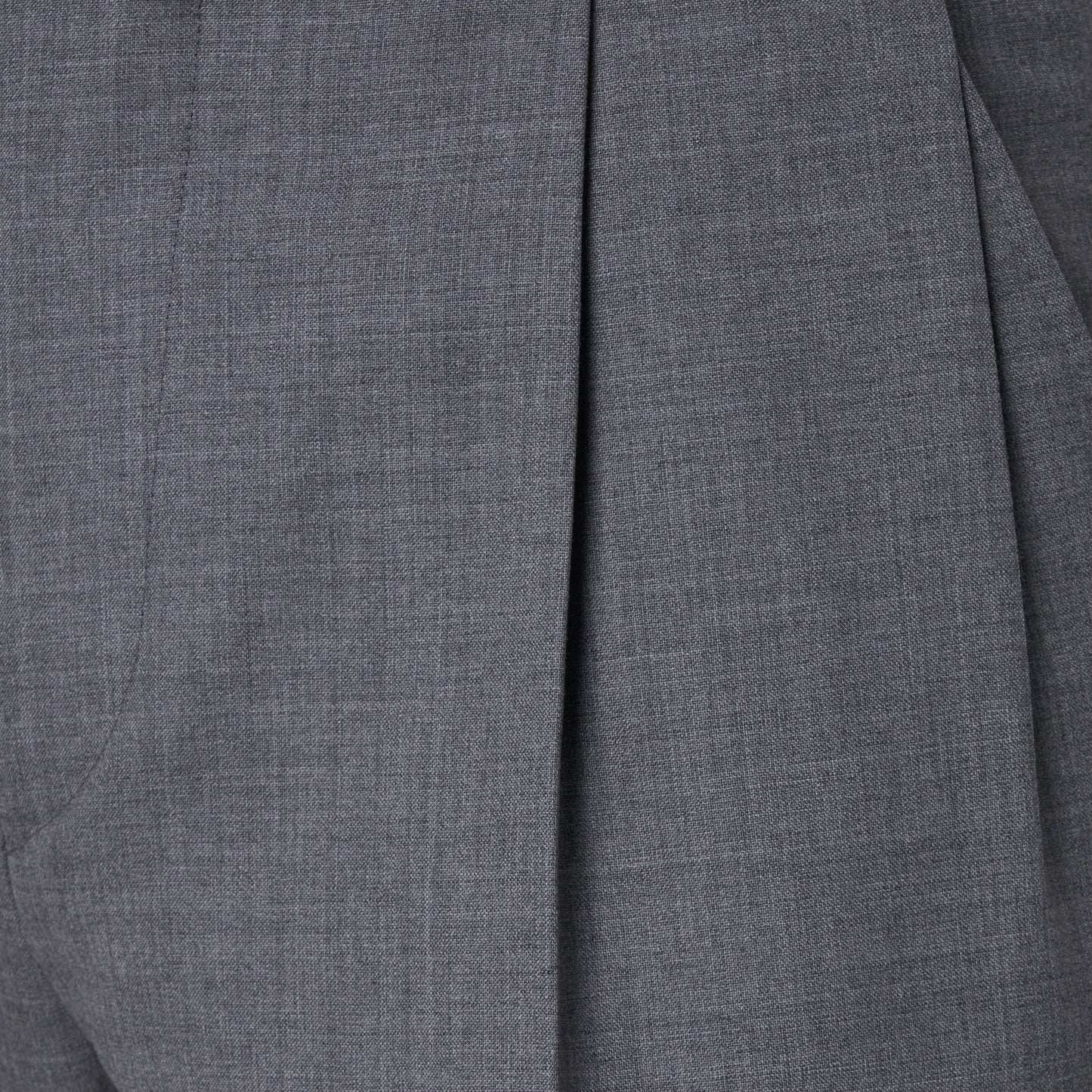 CPT-1 – 100S Wool Tropical – Grey / 2アウトプリーツ スラックス