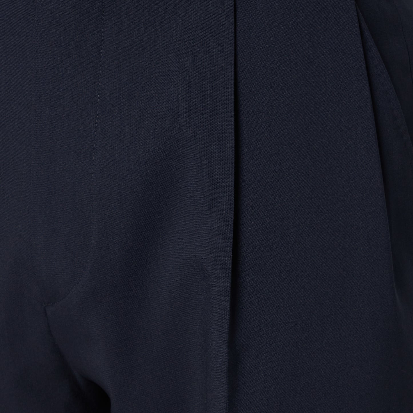 CPT-1 – 100S Wool Tropical – Navy / 2アウトプリーツ スラックス