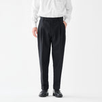 CPT-1  / WNC Flannel / Black / 2アウトプリーツ スラックス