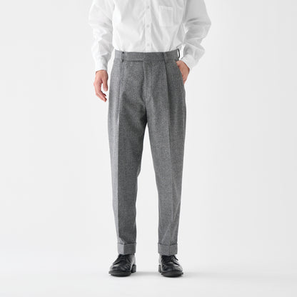 CPT-1  / WNC Flannel / Hound Tooth / 2アウトプリーツ スラックス