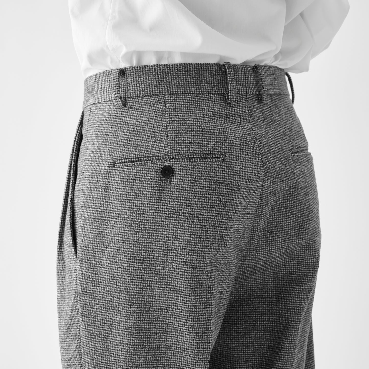 CPT-1  / WNC Flannel / Hound Tooth / 2アウトプリーツ スラックス