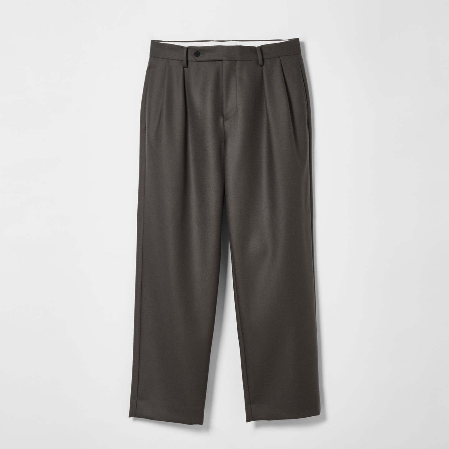 CPT-17  / 2/90 Wool Melton / Grey / ボックスプリーツ パンツ