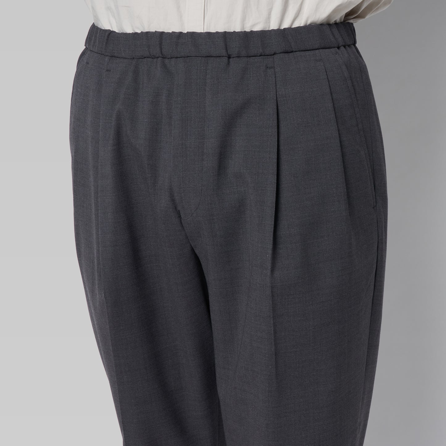 CPT-20 – TW Tropical – Grey / 2アウトプリーツ　イージースラックス