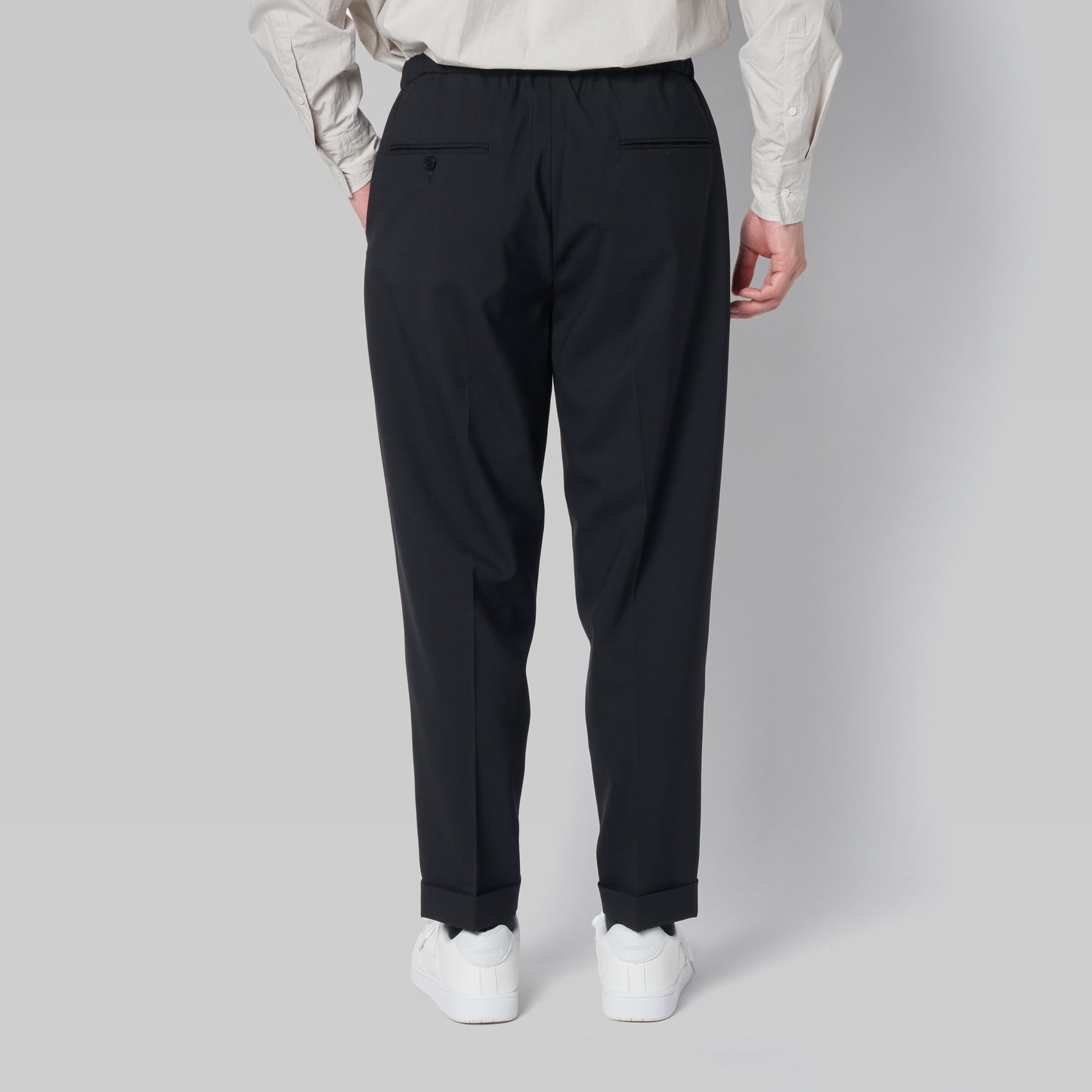 CPT-20 – TW Tropical – Black / 2アウトプリーツ　イージースラックス