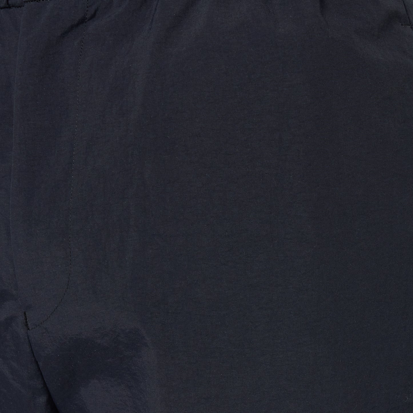 CPT-21 – Nylon Taffeta – Black / プレーンフロント イージーパンツ