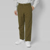 メンズ イージーパンツ カーキ｜ナイロンタフタ・スウェット感覚できれいめ | :colon
