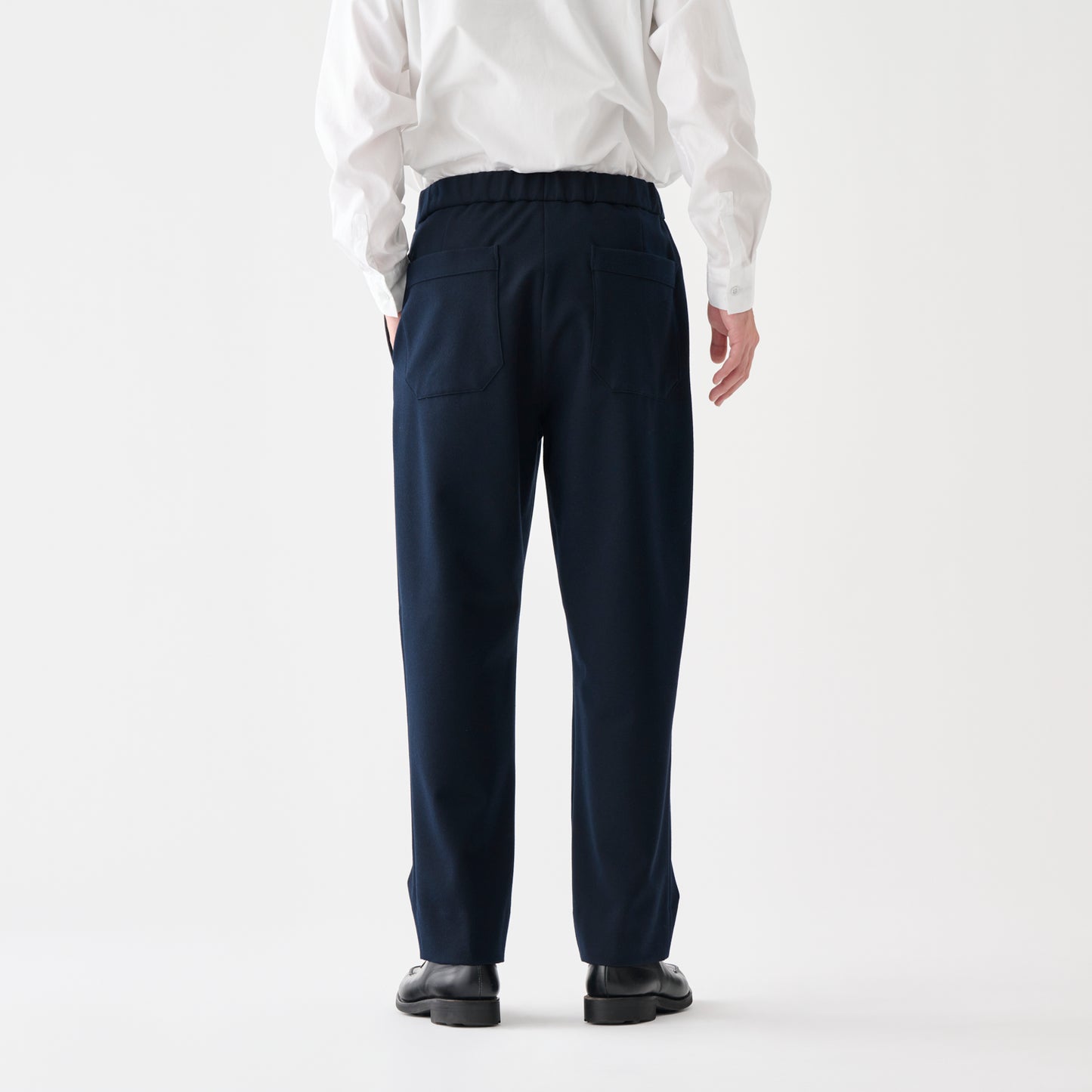 CPT-21 / 30/2 PRP / Navy / プレーンフロント イージーパンツ