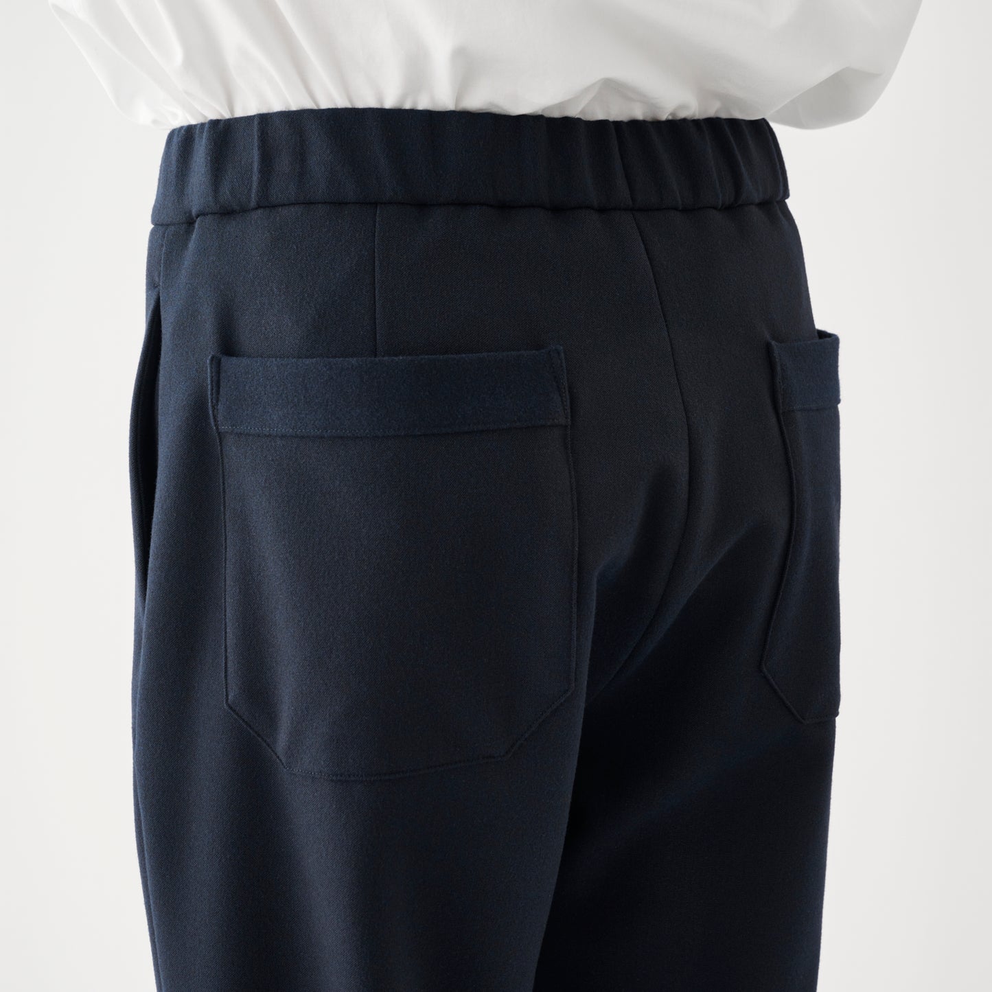 CPT-21 / 30/2 PRP / Navy / プレーンフロント イージーパンツ