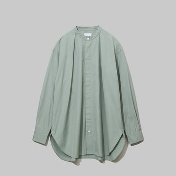 CSH-1 – Cotton Broad – Mint / 1インプリーツ　ロングシャツ