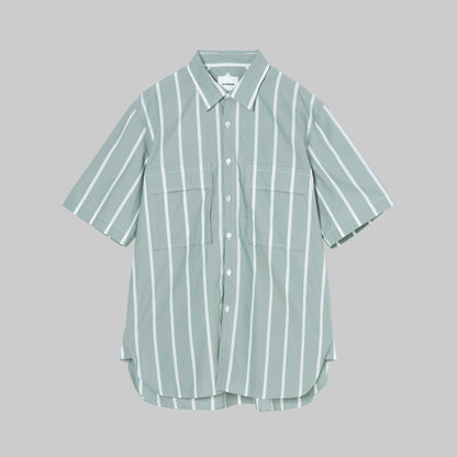 CSH-15 - Easy Care Cotton Broad - Easy Care Cotton Broad / ショートスリーブ ダブルポケットシャツ