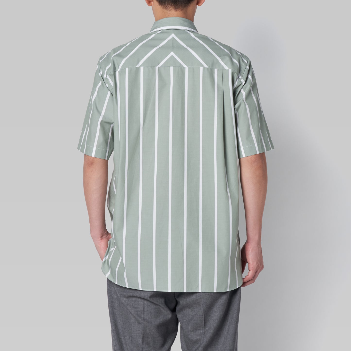 CSH-15 - Easy Care Cotton Broad - Easy Care Cotton Broad / ショートスリーブ ダブルポケットシャツ