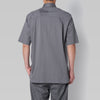 CSH-15 - Cotton Smooth - Grey / ショートスリーブ ダブルポケットシャツ