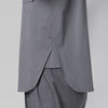 CSH-15 - Cotton Smooth - Grey / ショートスリーブ ダブルポケットシャツ