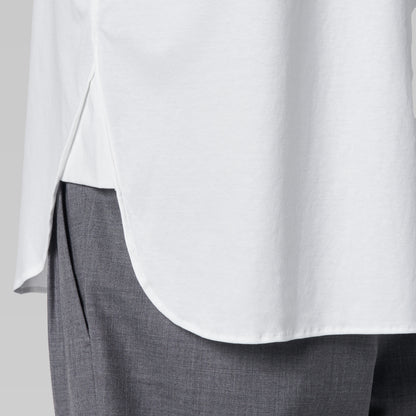 CSH-15 - Cotton Smooth - White / ショートスリーブ ダブルポケットシャツ