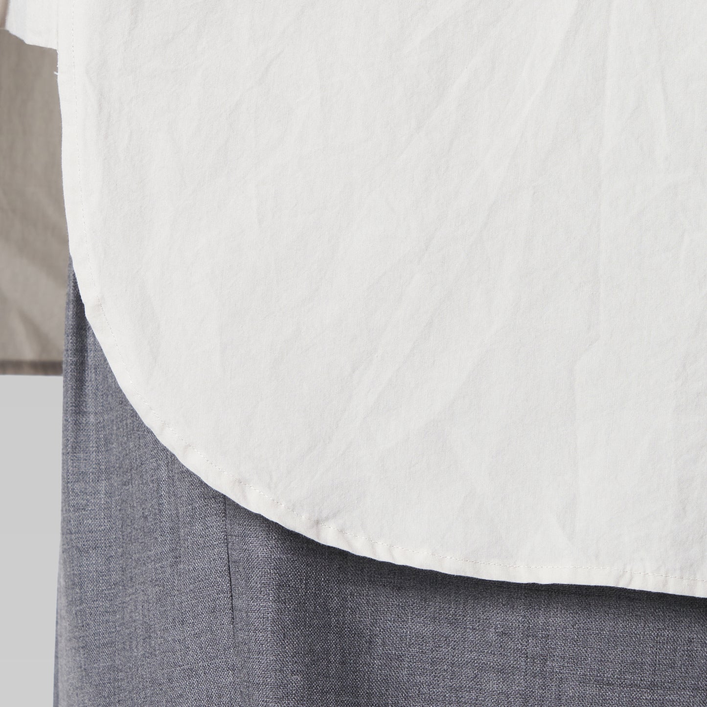 CSH-4 – Oumi 60/1 Typewriter – Greige / ダブルポケット シャツ