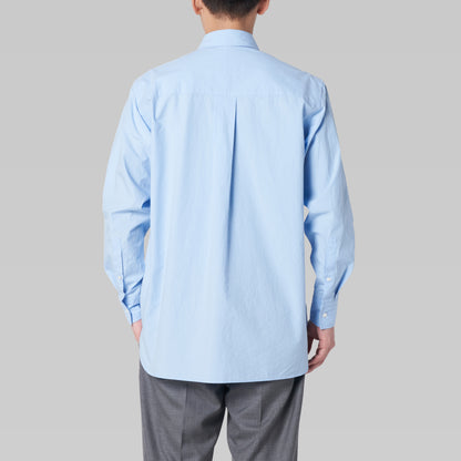 CSH-4 – Oumi 60/1 Typewriter – Sax / ダブルポケット シャツ