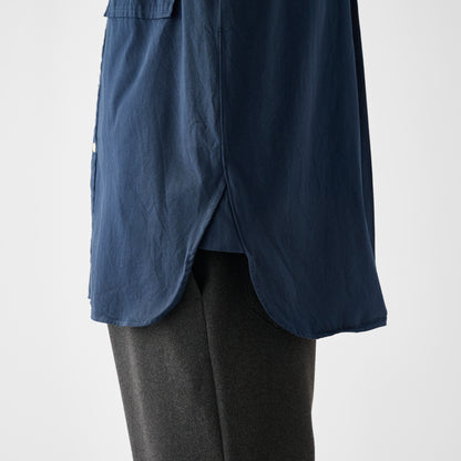 CSH-4 / American Cotton Twill / Navy / ダブルポケット シャツ
