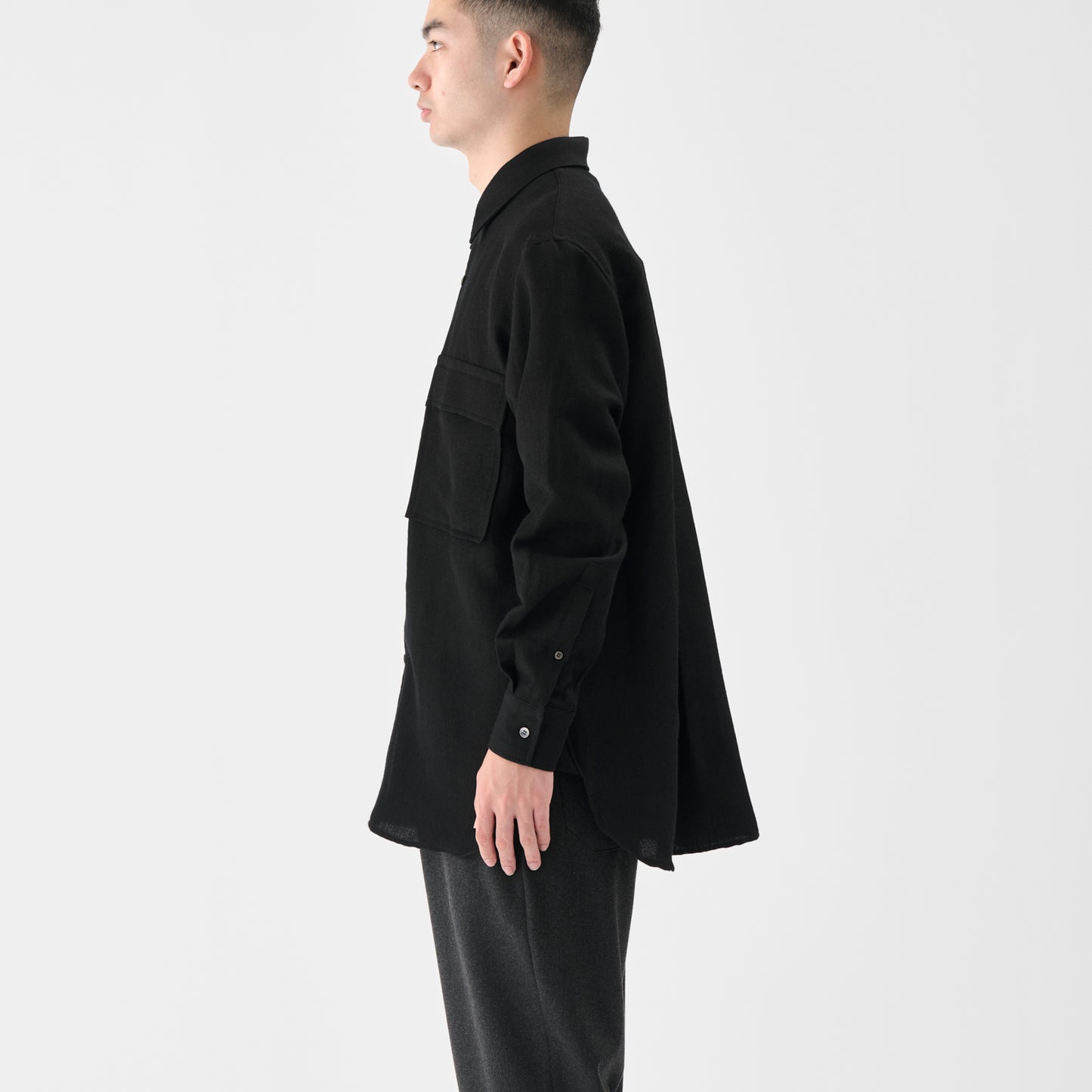 CSH-4 / WL Tumbler / Black / ダブルポケット シャツ