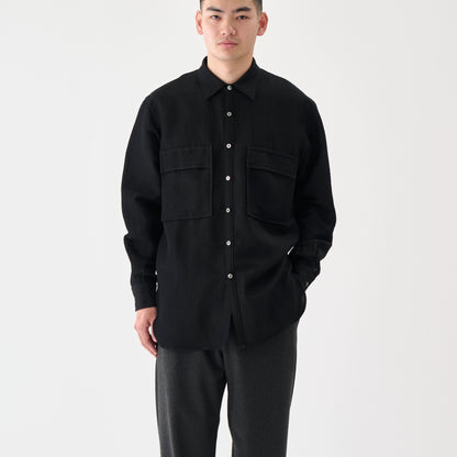 CSH-4 / WL Tumbler / Black / ダブルポケット シャツ
