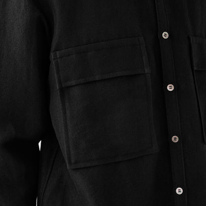 CSH-4 / WL Tumbler / Black / ダブルポケット シャツ