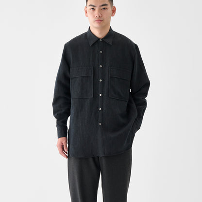 CSH-4 / WL Tumbler / D.Grey / ダブルポケット シャツ