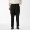 Finx Cotton Cordlane Easy Trousers / Black