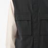Wool Calmskin Vest / Grey