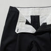 CPT-15/ 1out-Pleats Pants -Wool Gabardine -Black
