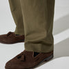 CPT-17/ Box-Pleats Pants -Cotton Moleskin -Khaki