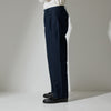 CPT-17/ Box-Pleats Pants -Cotton Moleskin -Navy
