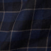 CSH-4 / W Pocket Shirt -Cotton Check Flannel -Navy