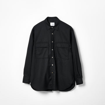 【26AW】CSH-4 100'S Wool Herringbone / Black