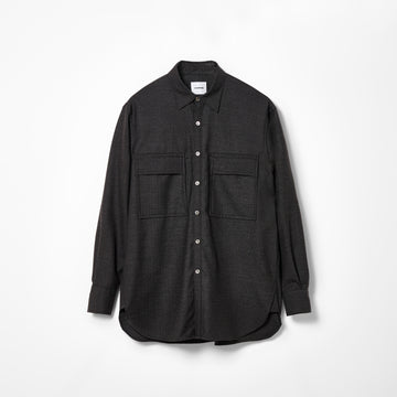 【26AW】CSH-4 100'S Wool Herringbone / D.Grey