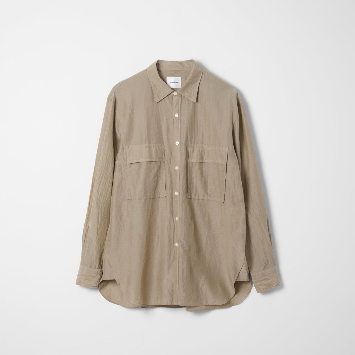 CSH-4 / CS Lawn Pile / Greige / ダブルポケット シャツ