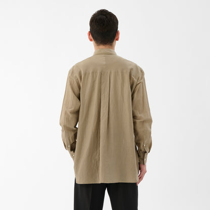 CSH-4 / CS Lawn Pile / Greige / ダブルポケット シャツ