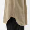 Cotton Silk Lawn Double Pocket Shirt / Greige