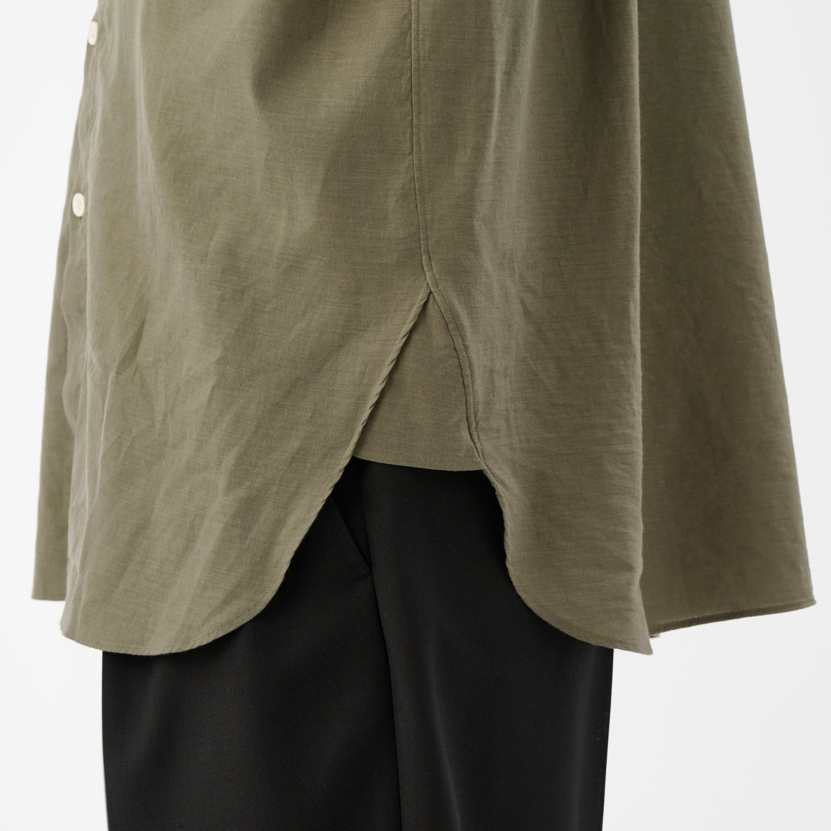 CSH-15 / CS Twill / Khaki / 半袖ダブルポケットシャツ