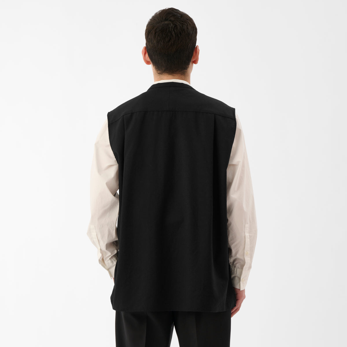 CVT-1 / Wool Calmskin / Black / ダブルポケットベスト