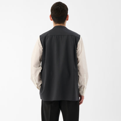 CVT-1 / Wool Calmskin / Grey / ダブルポケットベスト