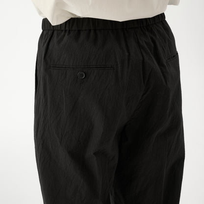 Finx Cotton Cordlane Easy Trousers / Black