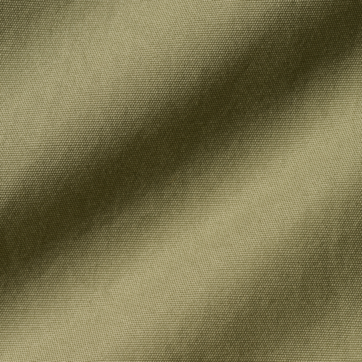 Cotton Broad Modified Skipper Shirt / Light Khaki
