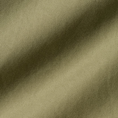 Cotton Broad Modified Skipper Shirt / Light Khaki