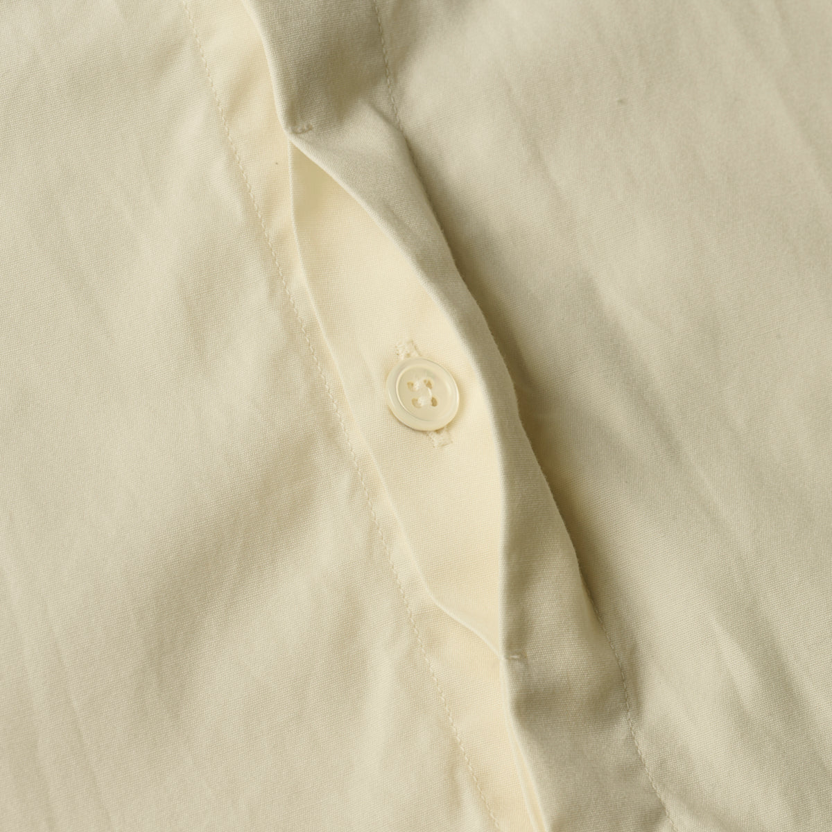 CSH-33 / 100/2 Cotton Broad / Ivory / スキッパーシャツ